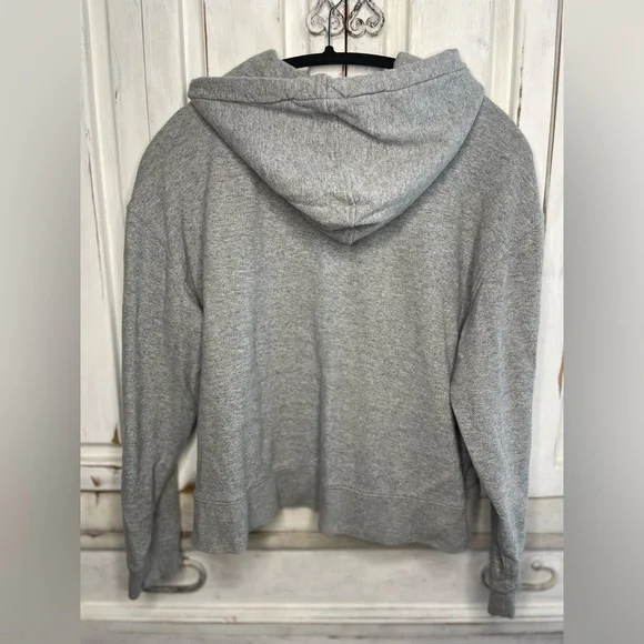 Everlane gray woman’s hoodie sweatshirt size Lrg - Picture 4 of 6